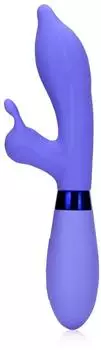 loveline Silicone Pointed Rabbit Vibrator Lila 8,50 cm ⌀ 3,30 cm