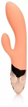loveline Ultra Soft Silicone Rabbit Vibrator Pink 10,10 cm ⌀ 3,50 cm