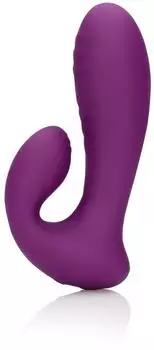 loveline Ultra Soft Silicone G-Spot Vibrator Lila 10 cm ⌀ 3,5 cm