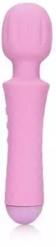 loveline Small Wand Vibrator Wand Massager Pink 20,7 cm