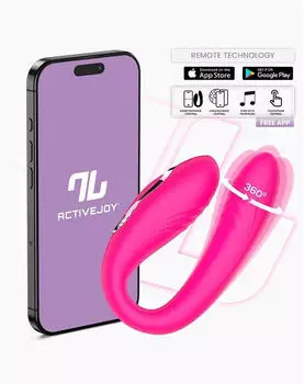 Intoyou IY Couty Pärchenvibrator App-gesteuert Pink 10.3 cm Ø 3,4 cm