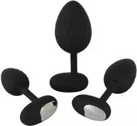 ANOS RC Butt Plug Set with Vibration