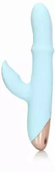 loveline Pulse Wave and Up-and-Down Moving Ring Vibrator Blau 12,00...