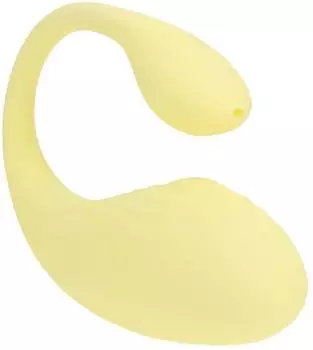 loveline G-Spot Vibe mit Fernbedienung Gelb 8 cm Ø 3,5 cm