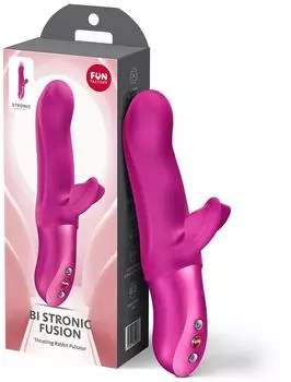 Fun Factory Bi Stronic Fusion Thrusting Rabbit Magenta