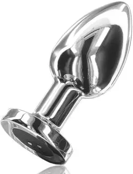 ToyJoy The Glider Vibro Anal Plug silver L 4,1 cm