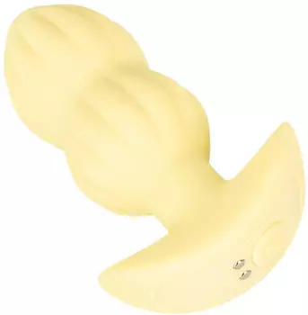 You2Toys Analplug mit Vibration Max. &Oslash; 2,8 cm Gelb