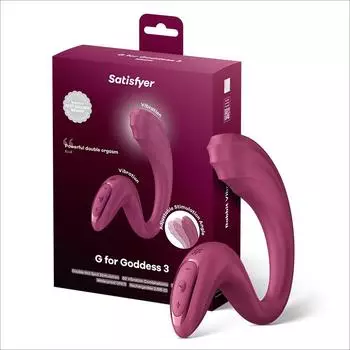 Satisfyer &lsquo;G for Goddess 3 bordeaux 16 cm