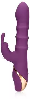 loveline 3 Up-and-Down Moving Rings Vibrator Spezialvibrator Lila...