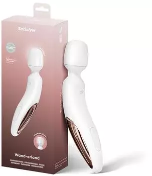 Satisfyer &lsquo;Wand-erland&rsquo; 30,5 cm wei&szlig; rosegold (829173-018577SF)