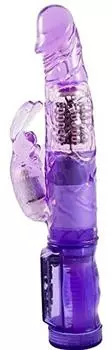 Baile Vibrators Rotations Mini Rotateur Rabbit Happy Angel lila
