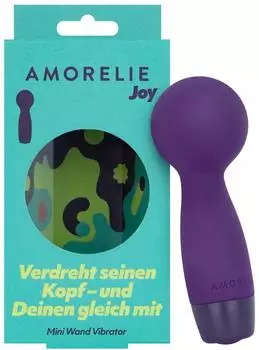 Amorelie Turn Mini-Wand-Massager, wasserdicht, wiederaufladbar (320753)