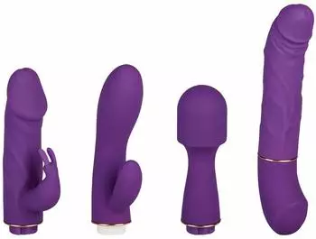 E.I.S. Vibrator-Set 5-teilig violett