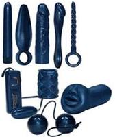 You2Toys 9-teiliges Spielzeug-Set Midnight Blue mit Vibrator und...