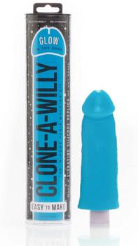 Clone-a-Willy Kit Glow in the dark blue