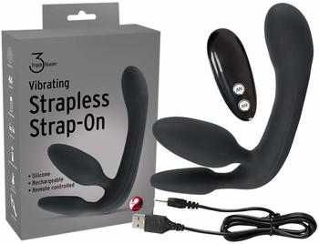 You2Toys Vibrating Strapless Strap-On 3 black