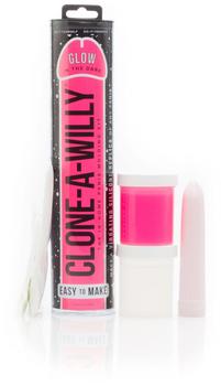 Clone-a-Willy Kit Glow in the dark pink