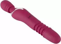 JAVIDA Massagestab Warming & Thrusting Vibe mit Sto&szlig;- und W&auml;rmefunktion - intensiv