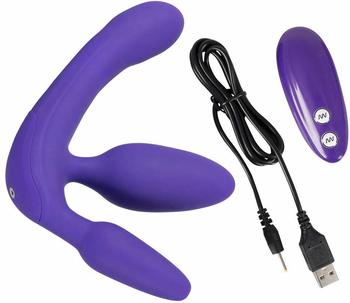 You2Toys Vibrating Strapless Strap-On 3 purple