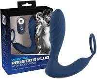 You2Toys Vibrating Prostate Plug mit Penisring 14 cm