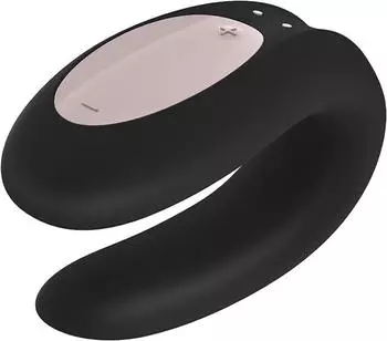 Satisfyer Partner Double Joy Black