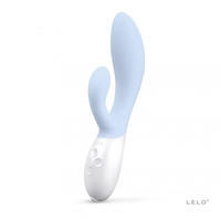 Lelo Ina 3 Vibrator mit Klitoris-Stimulator Seafoam 18,7 cm