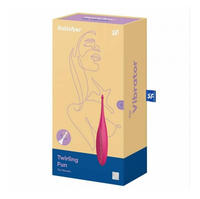 Satisfyer TWIRLING FUN Vibrator Magenta 17.5 cm