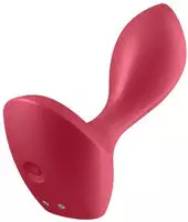 Satisfyer BACKDOOR LOVER Butt-Plug vibrierend Red 11 cm, Grundpreis: &euro;...