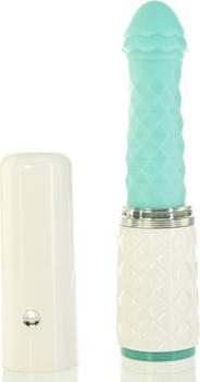 Pillow Talk Feisty Teal Thrusting Vibrator