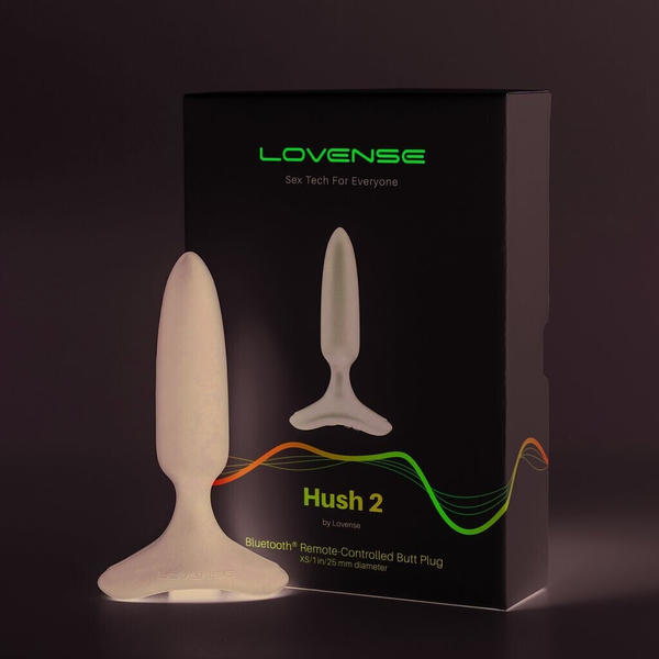 Lovense Hush 2 Butt Plug XS 25 mm