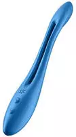 Satisfyer Elastic Game - Akku, flexibler Paarvibrator (blau)