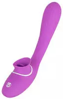 You2Toys 2 Function Vibe - Akku 2in1 Vibrator (Lila)