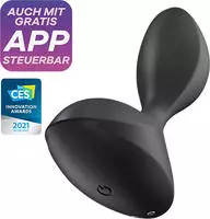 Satisfyer Sweet Seal - App-gesteuerter Analvibrator (schwarz)
