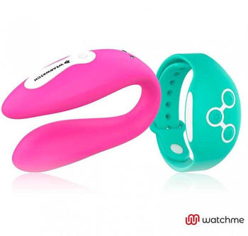 Watchme Wearwatch fucsia/agua marina