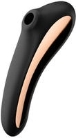Satisfyer 4003009, Satisfyer Dual Kiss Air Pulse Vibrator (4003009) Schwarz