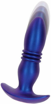 ToyJoy The Tough Thrusting Vibrating Plug Metallic Blue