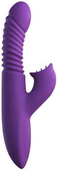 Pipedream Products Pipedream Ultimate Thrusting Clit mit Stoß- und Wärmefunktion (24 cm) lila