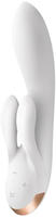 Satisfyer Double Flex Vibrator mit Klitoris-Stimulator White 20 cm, Grundpreis: