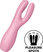 Satisfyer Threesome 3 - Akku-Klitorisvibrator (pink) rosa