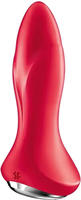 Satisfyer Rotator Plug 1 - Perlen Analdildo (rot)