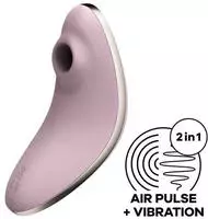 Satisfyer Vulva Lover 1 - Druckwellen-Klitorisvibrator (Violett) lila
