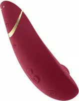Womanizer Pulsator Premium 2 Bordeaux mit 14 Intensit&auml;ten Druckwellenvibrator f&uuml;r