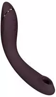 Womanizer OG Vibrator mit Pleasure Air und Vibration 17,7 cm Aubergine