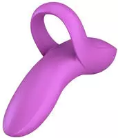 Satisfyer BOLD LOVER Fingerh&uuml;lle vibrierend Pink 9.1 cm