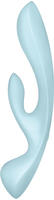 Satisfyer Triple Oh - Akku-Klitorisvibrator mit Arm (blau)