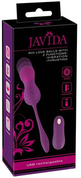 Javida Remote Controlled Love ball with 2 functions