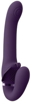 Vive Satu - Pulse-Wave & Vibrating Strapless Strap-On - violet