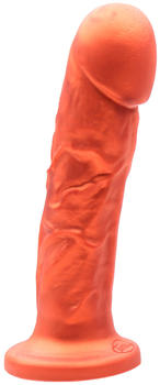Tantus Goliath Super Soft Vibrating Dildo 17 cm Orange