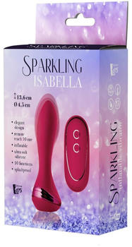 Dreamtoys Sparkling Inflatable Remote Vibrator Isabella