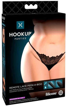 HookUp Panties Remote Lace Peek-a-Boo XL-XXL